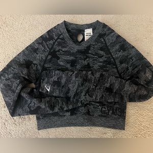 Gymshark top, crop top, used only a few times